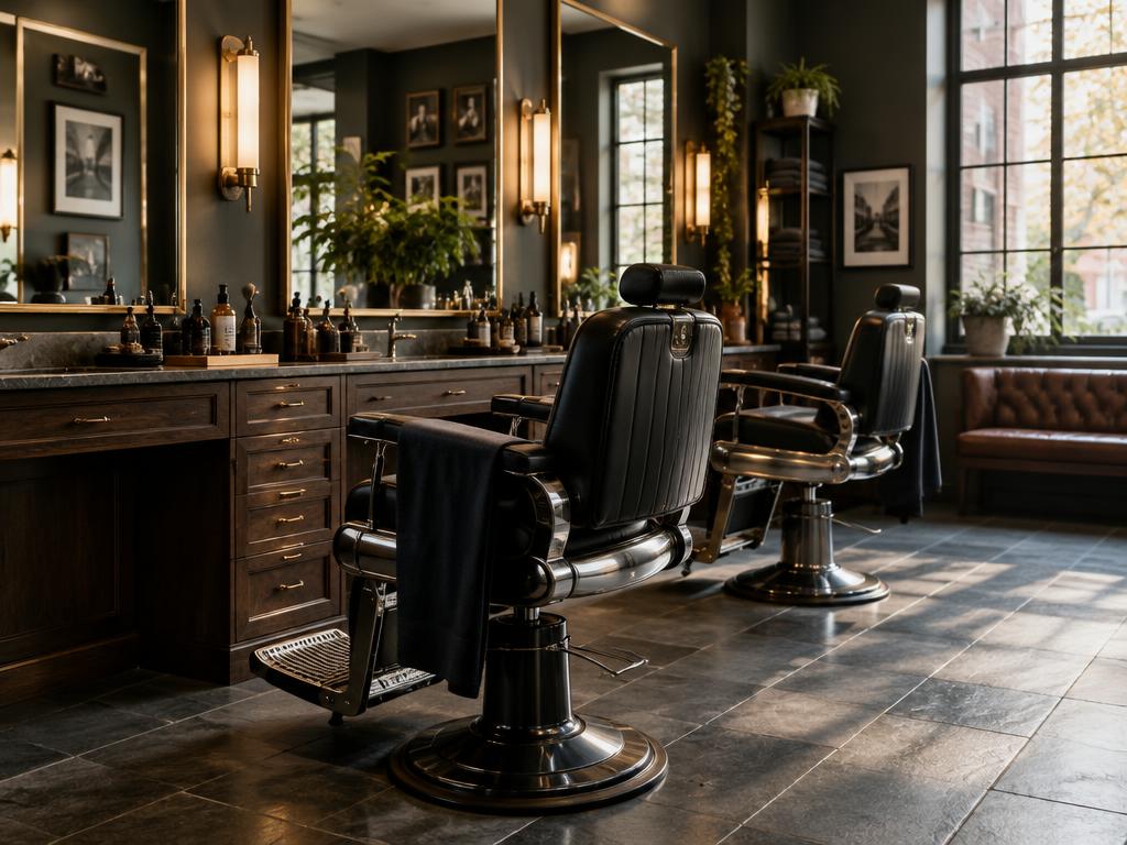 The Modern Barber concept imagery